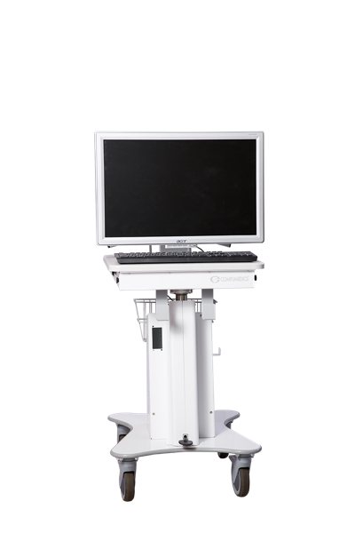 Custom Medical Laptop Cart - Compumedics