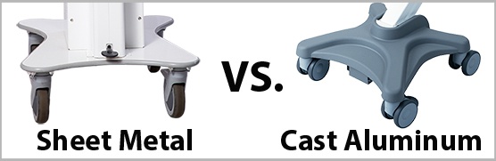 Sheet Metal vs. Cast Aluminum Base